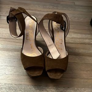 Never worn Sam Edelman platforms